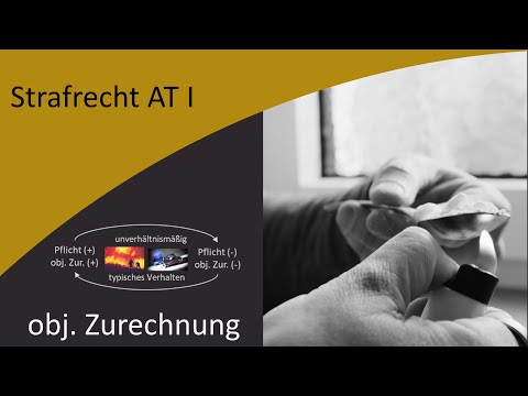 Strafrecht AT I (3) - objektive Zurechnung