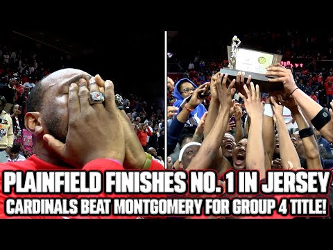 Plainfield 65 Montgomery 48 | Group 4 State Final | Cards Roll to No. 1 Finish in NJ!