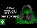 Unboxing the Xbox Wireless Headset