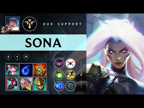 Sona Support vs Zilean - KR Master Patch 25.23