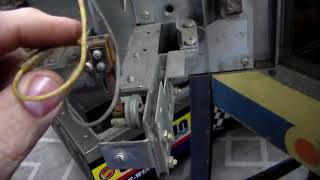 Coin Door Wiring on a 1973 Williams Jubilee Pinball Machine