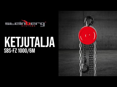 video - Ketjutalja - 1000 kg - 6 m
