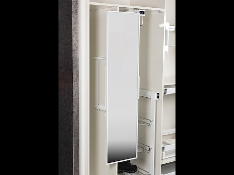 Миниатюра изображения товара Зеркало для шкафа Starax S-6612-G (серый)