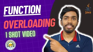 Uncover the Secrets of Function Overloading - ICSE COMPUTER Java Programming Function One Shot video