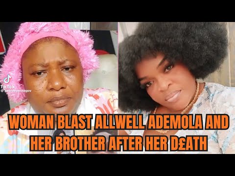 SHE CAUSED IT 😭 WOMAN BLAST ALLWELL ADEMOLA AND HER BROTHER AFTER HER D£ATH |Yoruba movie 2025 Drama