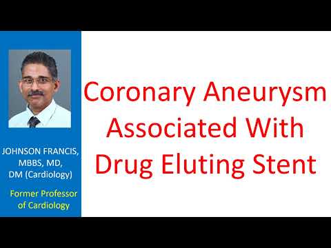 Coronary Aneurysm Associated With Drug Eluting Stent