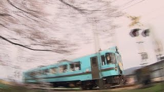 preview picture of video '桜咲く 北近畿タンゴ鉄道で宮津散歩 Cherry blossom in Miyazu Japan'