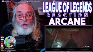 League of Legends Reaction - Arcane - Gaming Grandpa Game Review