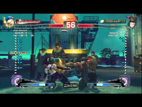 real-menace (Yun) Vs SIOKiller (Juri) SSF4 AE Ranked Matches - PSN