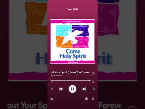 Steve Kuban - Pour Out Your Spirit (I Love You Forever) / Spirit Move / Reprise