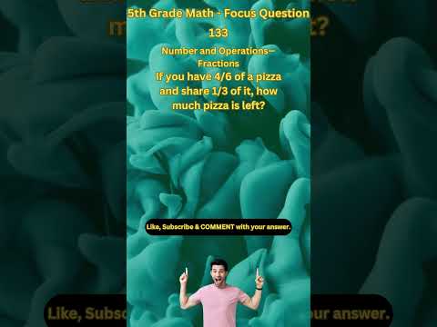 5th Grade Warm Up 133: Can you solve this math short? #educators #math #school #teachers #review
