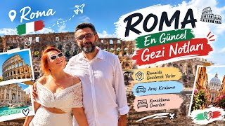 EN GÜNCEL ROMA ROTASI • DESIGNER OUTLET • PANTEON #Roma #RomaGeziRehberi