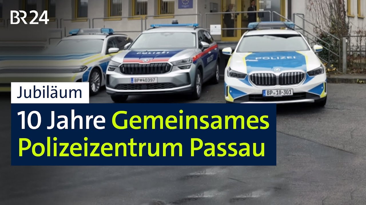 Jubiläum: 10 Jahre Gemeinsames Polizeizentrum Passau | BR24