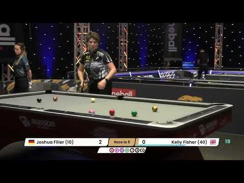Joshua Filler vs Kelly Fisher | 2022 Premier League Pool | Day 3