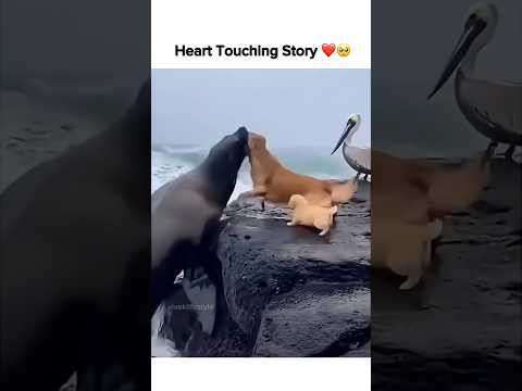 A Story That Touches Your Heart ❤#fypシ  #animals #shorts #dog #song