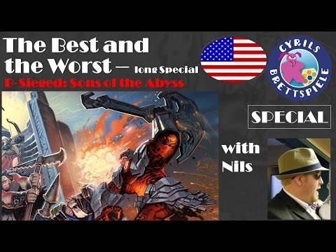 Cyrils Brettspiele special - Best and Worst special - B-Sieged