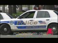 Two Police Cars With Sirens On In Washington DC