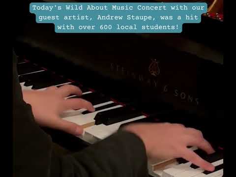 Glacier Symphony's Wild About Music Concert with guest artist, Andrew Staupe