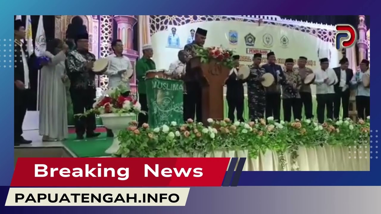 STQH I Dibuka Secara Resmi oleh Wakil Gubernur Papua Tengah