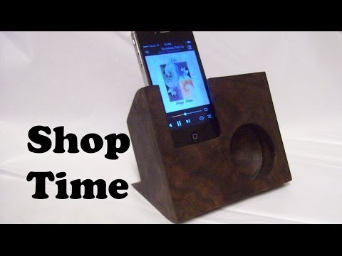 Diy iphone sales speaker wood