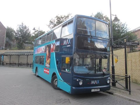 [THRASH] Arriva North East 7426 LJ55BRX on X93 to Whitby 20160830