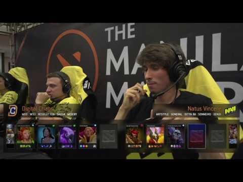 The Manila Major Group Stage: DC vs Na'Vi Game 2 (Group B winners)