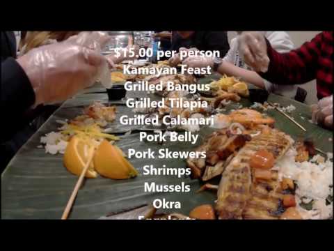Tinuno Foods - Kamayan Feast Dinner, 31 Howard St, Toronto, Filipino Restaurant