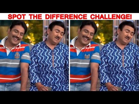 Taarak Mehta Ka Ooltah Chashmah Ep 2165 24th Mar, 2017 Spot the difference Video