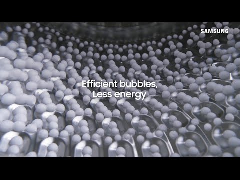 Samsung AI Ecobubble™ Washing Machine: For a bubble-powered gentle wash