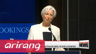 IMF chief calls for stronger financial safety net