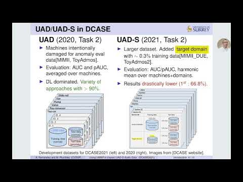 DCASE Workshop 2021, ID 56 - Using UMAP to Inspect Audio Data for Unsupervised Anomaly Detection ...