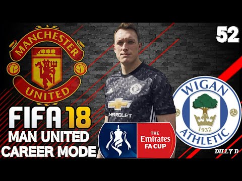 FIFA 18 | FA CUP 5TH ROUND- WIGAN | MAN UNITED CAREER MODE |