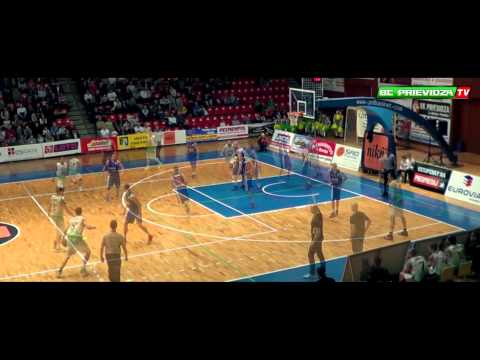 Zostrih zápasu BC Prievidza – MBK SPU Nitra 10.1.2015