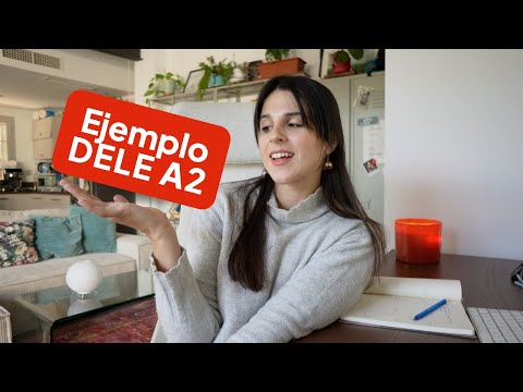 Tarea 1 | Prueba Escrita | DELE A2 | Ejemplo comentado