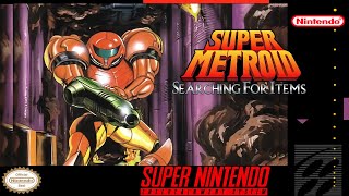 Super Metroid: Searching for Items - Hack SNES #1