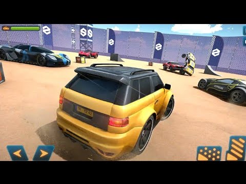 Destroy the enemies with US Police in Derby Fight. Realistic US police monster trucksc 3D Stunts