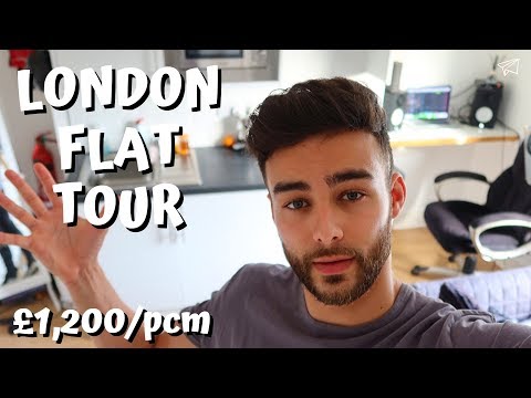 MY LONDON FLAT TOUR! | Studio Apartment Vlog | How much does it cost? (Rent, Bills, etc.)