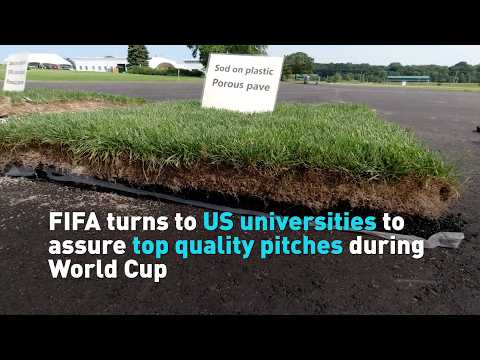 FIFA turns to US universities to assure top quality pitches during World Cup