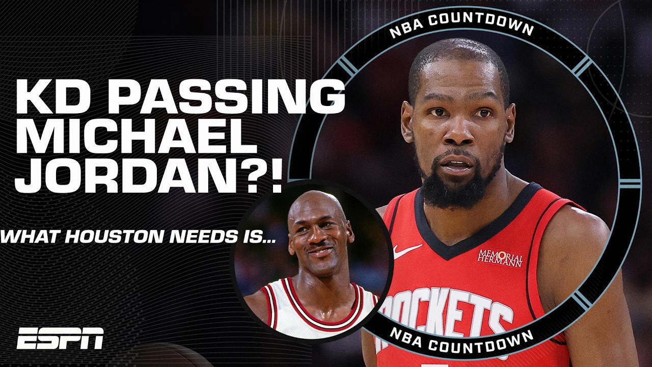 Kevin Durant COULD PASS Michael Jordan in WHAT category?! | NBA Countdown