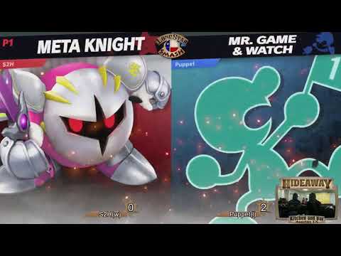 LoneStar Smash #8 [Grand Finals] - S2H (Meta Knight) vs Puppet (Mr. Game & Watch)