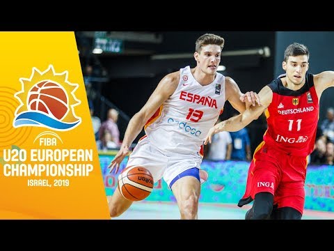 Spain v Germany - Full Game - FIBA U20 European Championship 2019