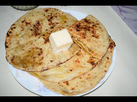 Stuffed Naan Without Tandoor and Oven | Tava Naan