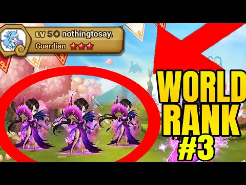 Current World Rank #3 Player (4x Giana Guy) in RTA! - Summoners War