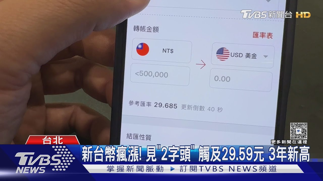 台幣暴力升！民眾搶美元、日幣　多網銀APP塞車