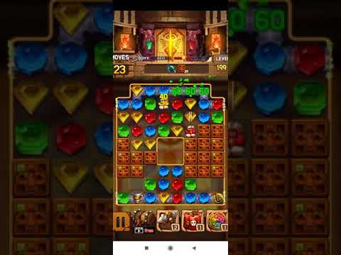 Jewel Legacy 💎 - Jewels & Gems Match 3 Puzzle 2021 Level 199 ⭐⭐⭐ no Booster 👑 Android Gameplay ✅