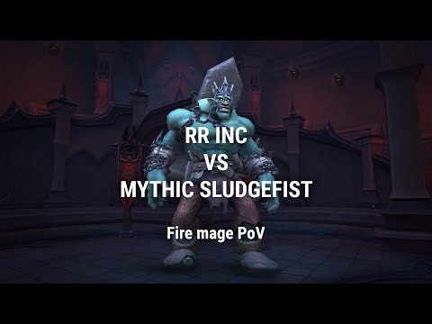 RR Inc vs Mythic Sludgefist | Fire Mage PoV