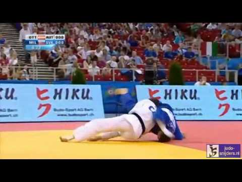 Judo 2013  European Championships Budapest: Ott (AUT) - Milichovsky (SVK) [-81kg]