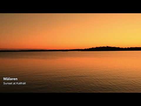 Mälaren - Sunset at Kallhäll