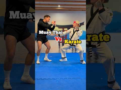 Karate vs Muay Thai #shorts