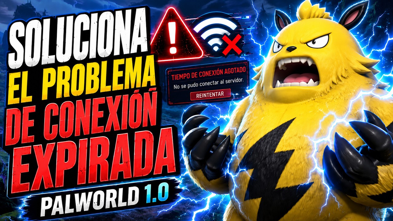 Palworld SOLUCIÓN Problemas de Conexión, Multijugador No Se Conecta y Lag en PC